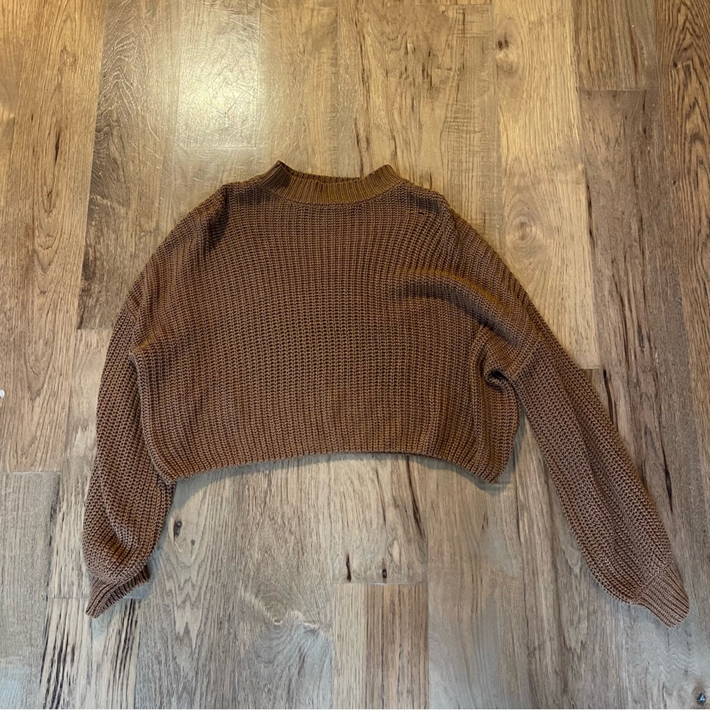 Forever 21 Knit Cropped Sweater
